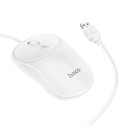 HOCO wired mouse Esteem GM13 white