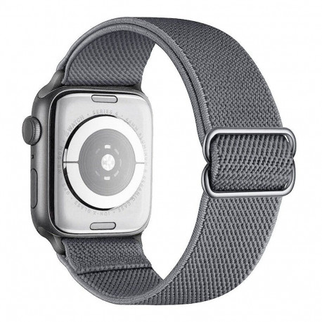 DUX DUCIS strap MIXTURE PRO stretchable braided for Apple Watch 42 / 44 / 45 / 49 mm midnight