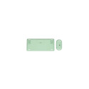 Trust Lyra keyboard Mouse included RF Wireless + Bluetooth QWERTY US English Green