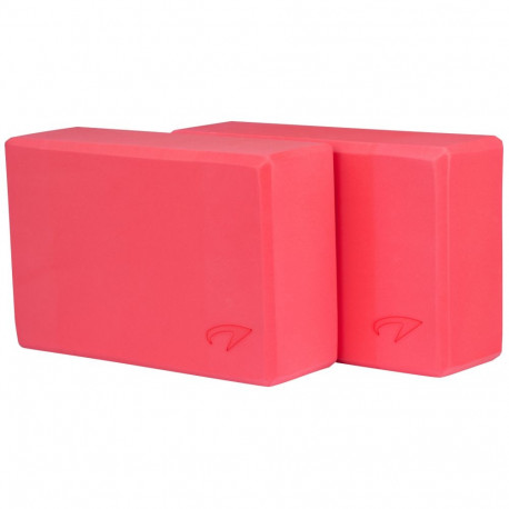 Yoga brick AVENTO 42YA 2pcs Pink