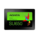 ADATA SSD||SU650|512GB|SATA 3.0|Write speed 450 MBytes/sec|Read speed 520 MBytes/sec|2,5"|TBW 140 TB