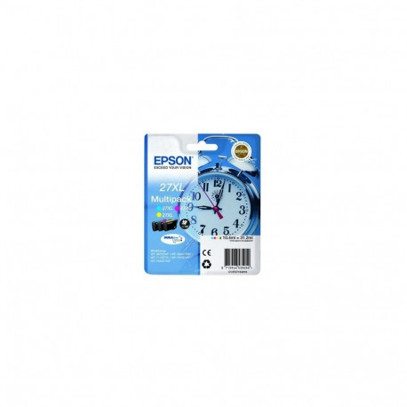 EPSON Cartridge Multipack T2715 Ink Cartridge, 1 x Cyan, 1 x Magenta and 1 x Yellow Cartridge
