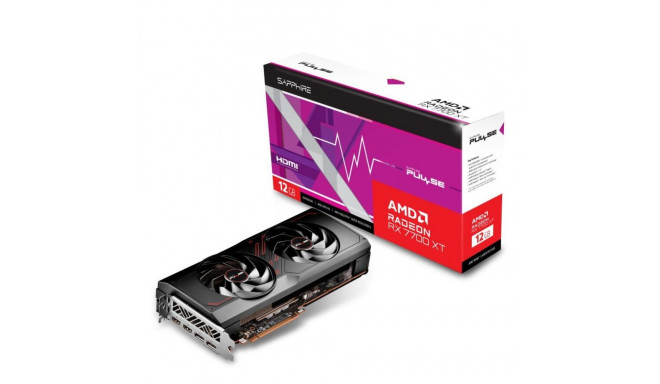 Sapphire videokaart AMD Radeon RX 7700 XT 12GB GDDR6 192bit PCIE 4.0 16x 2xHDMI 2xDisplayPort 