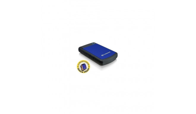 Transcend External HDD||StoreJet|1TB|USB 3.0|Colour Blue|TS1TSJ25H3B