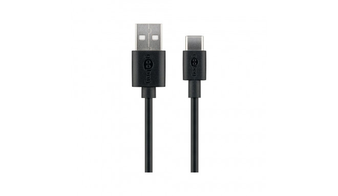 Goobay USB-C charging and sync cable (USB-A > USB-C) 59124 3 m