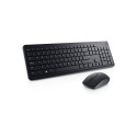 Dell Keyboard and Mouse KM3322W Keyboard and Mouse Set, Wireless, Batteries included, LT, Black