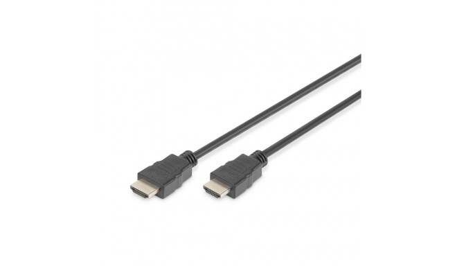 Digitus cable HDMI - HDMI High Speed 2m, black (AK-330114-020-S)