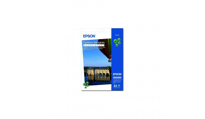 EPSON Premium Semigloss Photo Paper, DIN A4, 251g/m, 20 Sheets A4