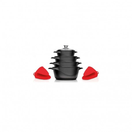 Smile MGK-12 Set of pots with lids 4pcs