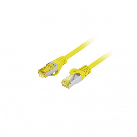 PATCHCORD CAT.6A S/FTP LSZH CU 5M YELLOW FLUKE PASSED LANBERG