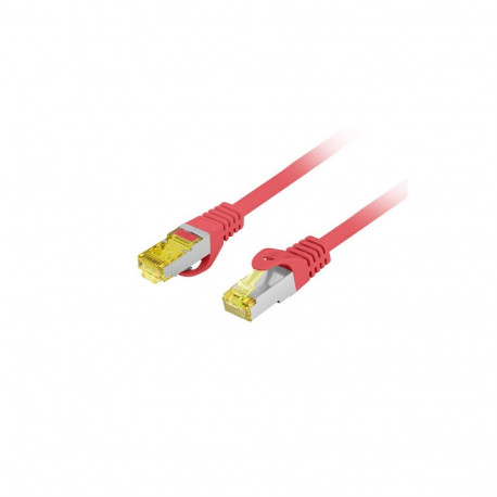 PATCHCORD CAT.6A S/FTP LSZH CU 5M RED FLUKE PASSED LANBERG