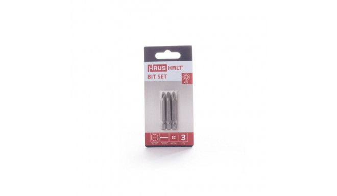 SCREWDRIVER BIT PZ2X50MM 3PCS