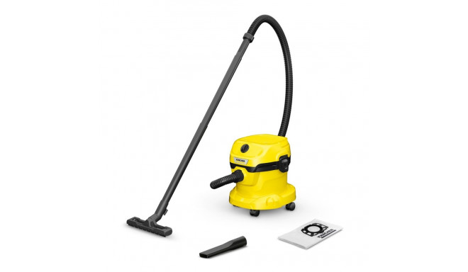 Kärcher WD 2 Plus V-12/4/18 12 l trummel tolmuimeja kuiv- ja märg 1000 W tolmukott