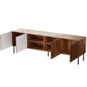 RTV JUNGLE cabinet 190x40.5x59.5 oak wotan + black legs