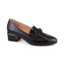 Vinceza W JAN270A low-heeled shoes, black (38)