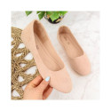 eVento W EVE205B suede ballet flats, beige (36)