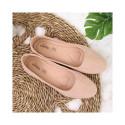 eVento W EVE205B suede ballet flats, beige (36)