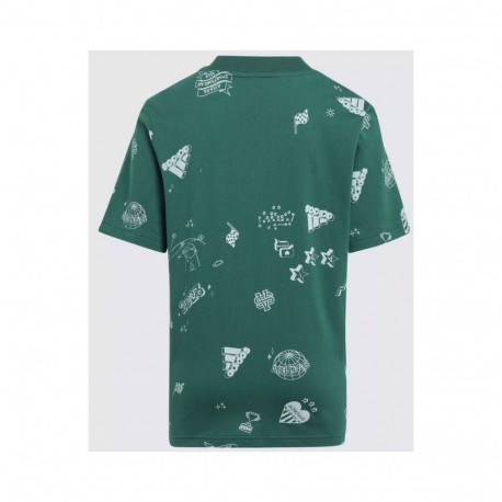 Adidas Bluv Q3 AOPT Jr T-shirt IA1562 (128 cm)