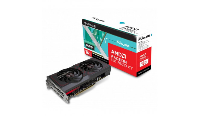 Graphics card Radeon RX 7600 XT PULSE 16GB GDDR6 128bit 2DP/2HDMI