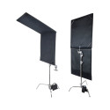 KUPO KT-4848TF 48"X48" TOP HINGE FLOOPY FULL FRAME BLACK
