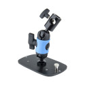 KUPO KCP-421 MOUNTING PLATE W/ SUPER KNUCKLE BABY RECEIVER