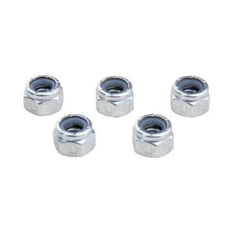 Kupo KS-177 1/4"-20 Hexagon Nylon Locking Nut set of 5