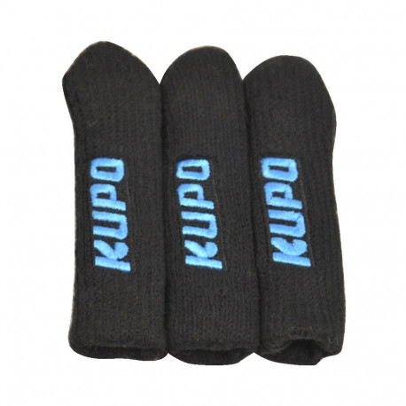 Kupo statiivi jala kaitsmed KS-0412BK 3-osaline komplekt, must