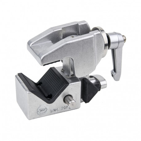 Kupo KCP-710 Convi Clamp with Adjustable Handle - Silver
