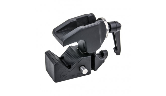 KUPO KCP-710B CONVI CLAMP WITH ADJUSTABLE HANDLE - BLACK