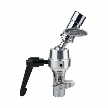 Kupo KCP-412 5/8" Swivel Super Grip Double Baby Receiver