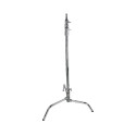 KUPO CT-40M 40" MASTER C-STAND WITH TURTLE BASE - SILVER