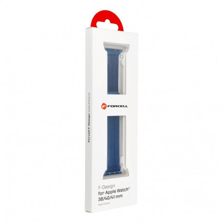 Strap to Apple Watch Forcell F-Design FA03 magnetic steel 38 / 40 / 41 mm blue