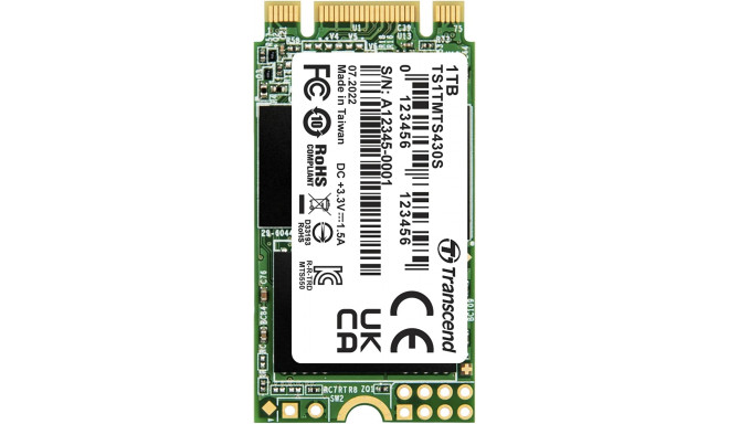 Transcend SSD MTS430S 1TB SSD