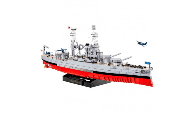 COBI Pennsylvania Class Battleship - Executive Edition Construction Toy (1:300 Scale)