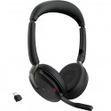 Jabra Evolve2 65 Flex Duo, Headset (black, Stereo, Microsoft Teams, USB-C, Link380c)