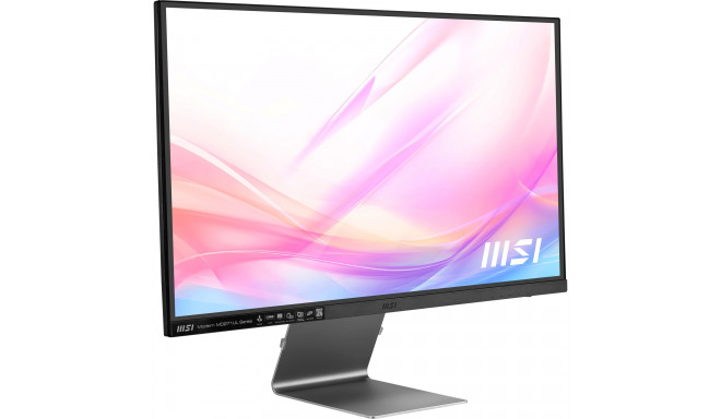 MSI Modern MD271ULDE, LED monitor - 27 - grey, 4K, HDMI, DisplayPort