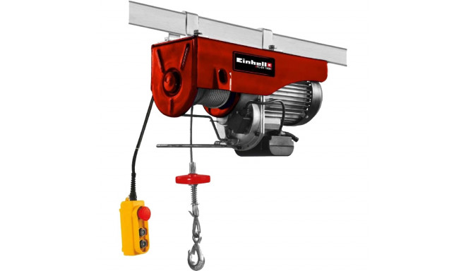 Einhell cable hoist TC-EH 1000, cable winch (red, 1,600 watts)