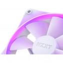 NZXT F140 RGB DUO Twin 140x140x25, case fan (white, pack of 2, incl. RGB controller)