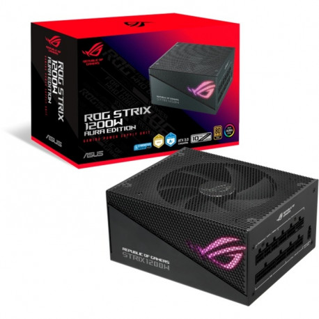 ROG STRIX 1200W Gold Aura Edition (schwarz, 3x PCIe, Kabelmanagement, 1200 Watt)