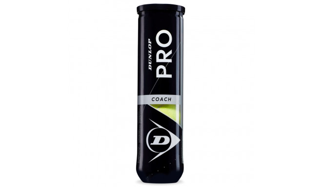 Tennis balls DUNLOP PRO COACH 4-tube ITF