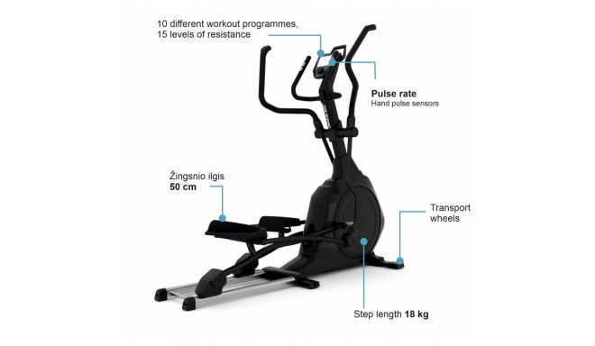 Elliptical machine KETTLER OMNIUM 300