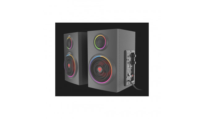 Kõlarid NATEC Genesis Speakers Helium 300BT Stereo 24W RMS Bluetooth5.0 ARGB