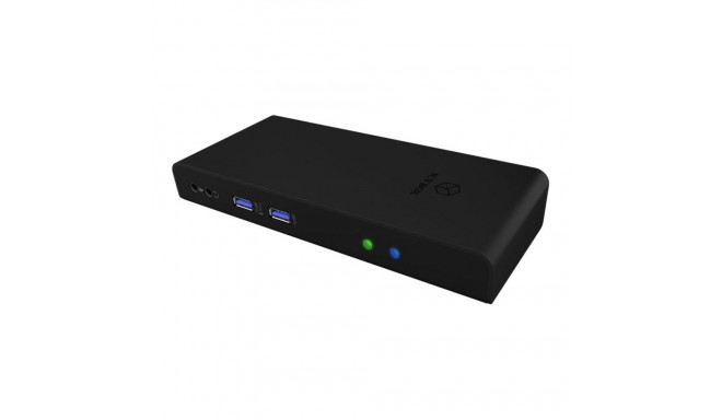Raidsonic Icy Box IB-DK2251AC USB 3.2 Gen 1 Notebook DockingStation, DisplayLink, 2x HDMI up to 2K@6