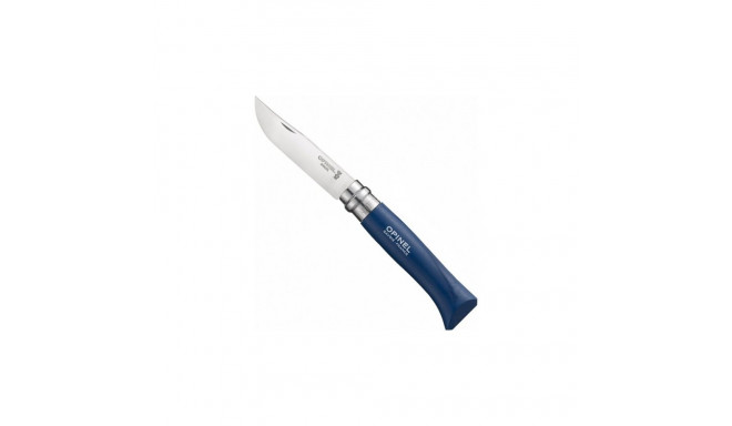 KNIFE  OPINEL BLISTER STAINLESS STEEL NR 8 BLUE