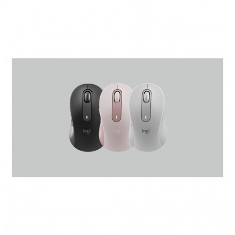 LOGITECH Signature M650 L Mouse large size optical 5 buttons wireless Bluetooth 2.4 GHz Bolt USB rec