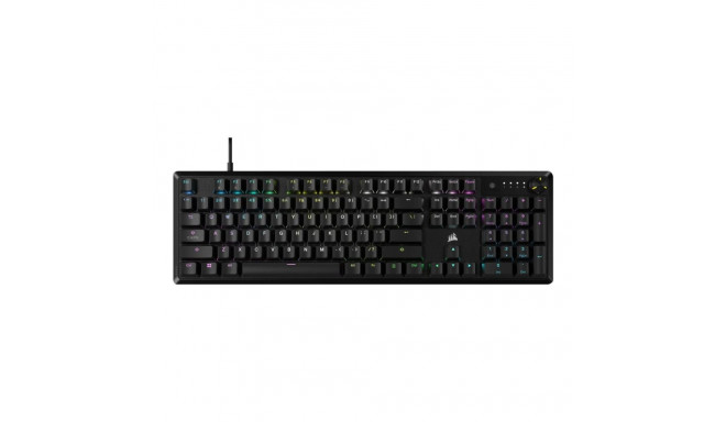 CORSAIR K70 RGB CORE mehaaniline mänguklaviatuur taustvalgustusega RGB LED CORSAIR lineaarne punane 
