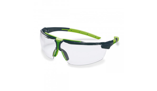 Safety glasses Uvex i-3 s, clear lens, supravision excellence (anfi scratch, anti fog) coating, blac