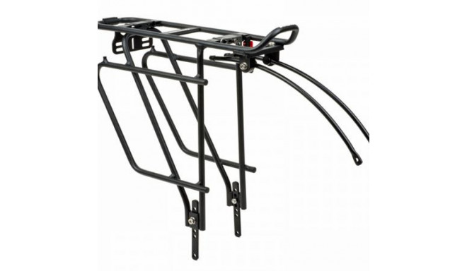 Author ACR-65-Alu Carrymore süsteemiga tagumine raam, must