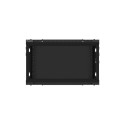 RACK CABINET 19" WALL-MOUNT 6U/600X450 FOR SELF-ASSEMBLY WITH METAL DOOR BLACK LANBERG (FLAT PACK)