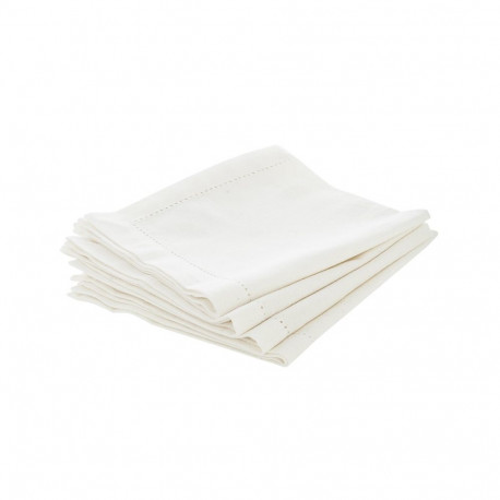 salvrätik chambray valge 40x40x4